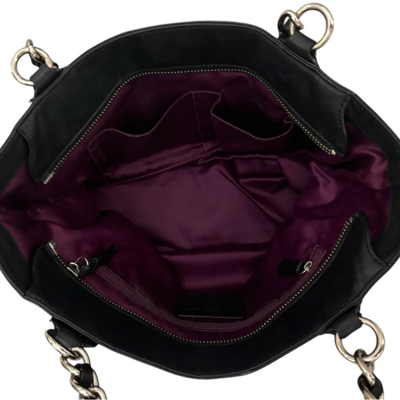 Coach Bag (Genuine Leather with Purple Silk Interior) - Picture 3 of 6